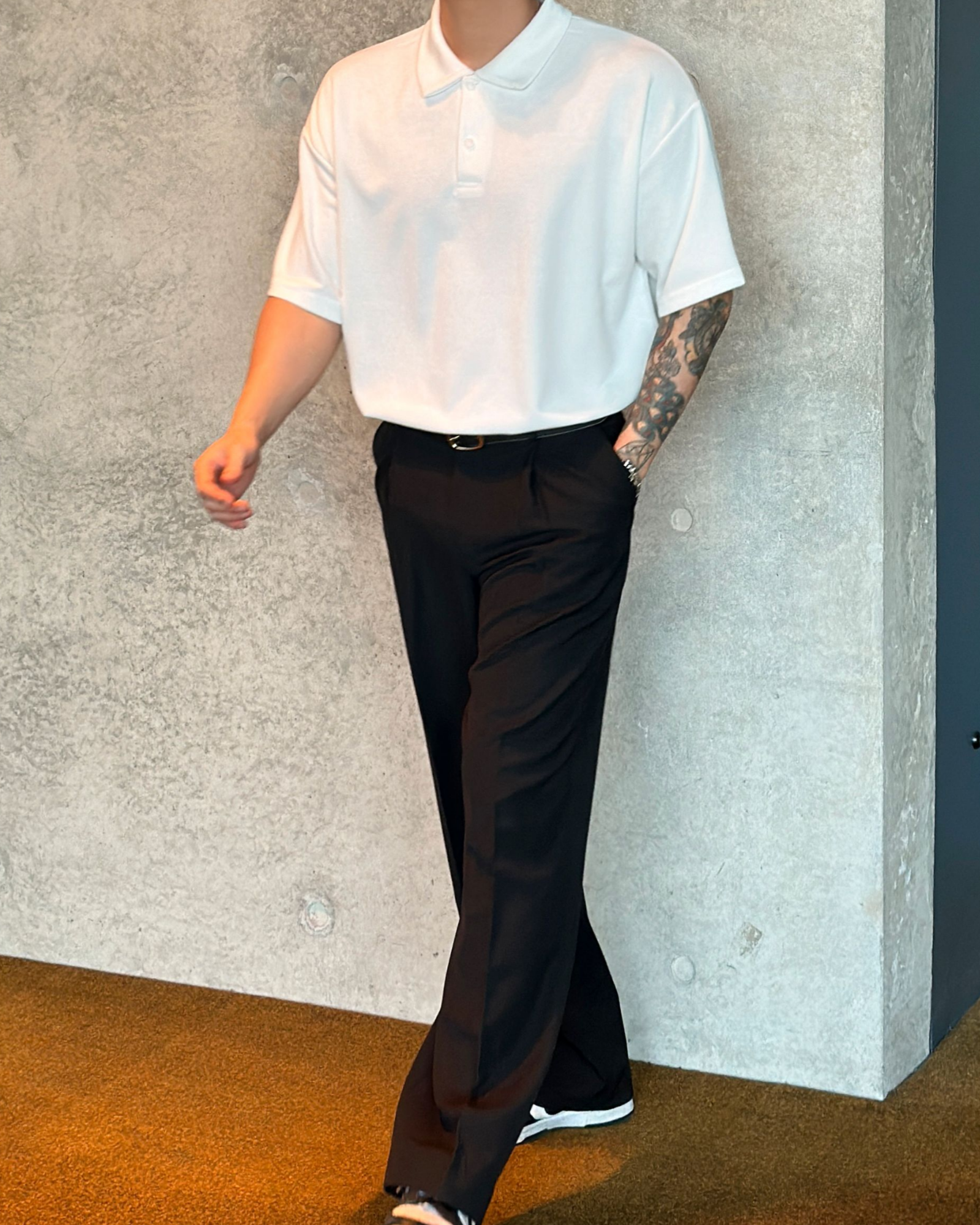 Hannam Short Sleeve Shirt - White