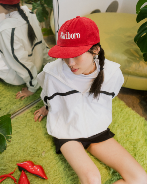 Marlboro Red Corduroy Cap – SUM