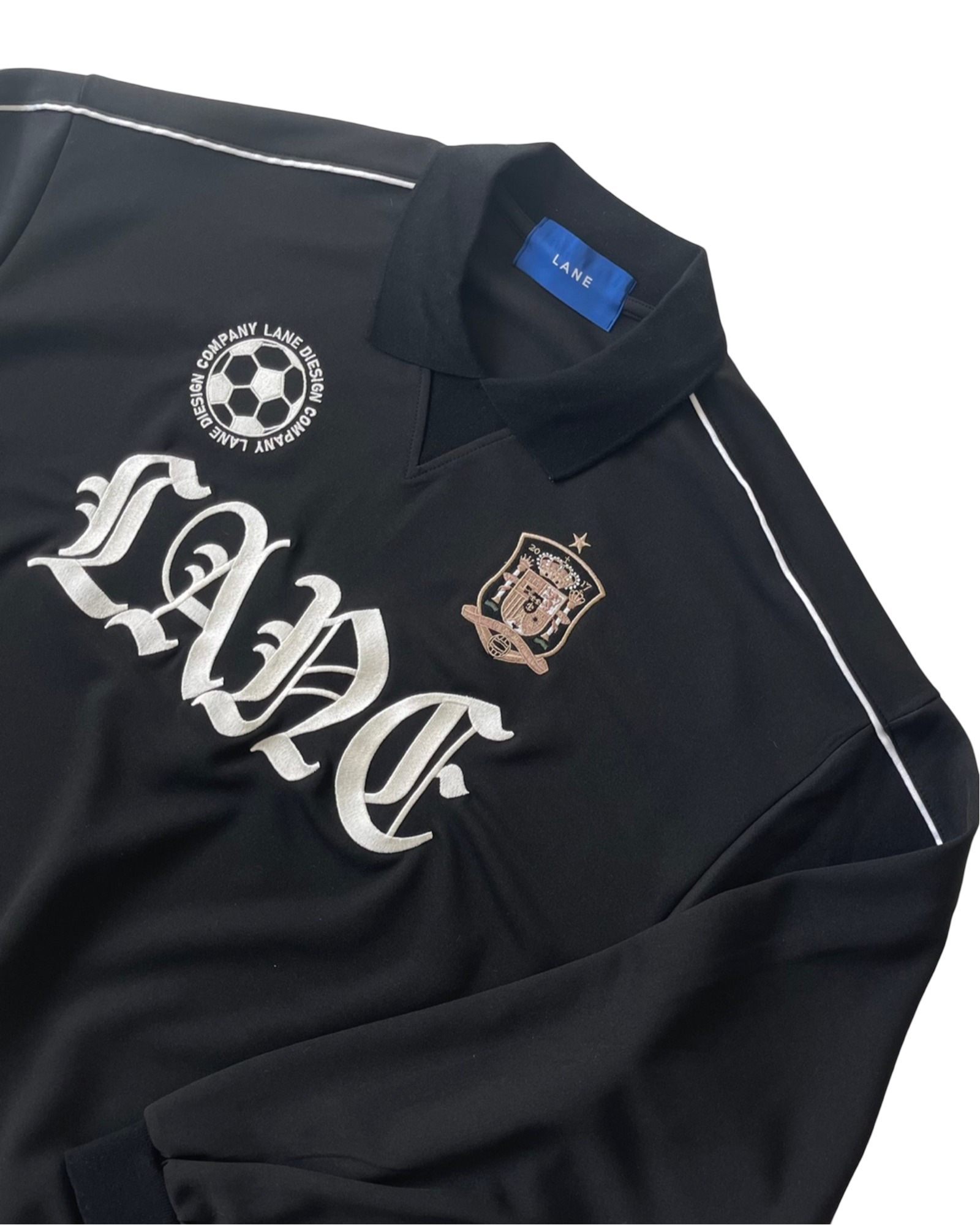 Lane Soccer Jersey  - Black