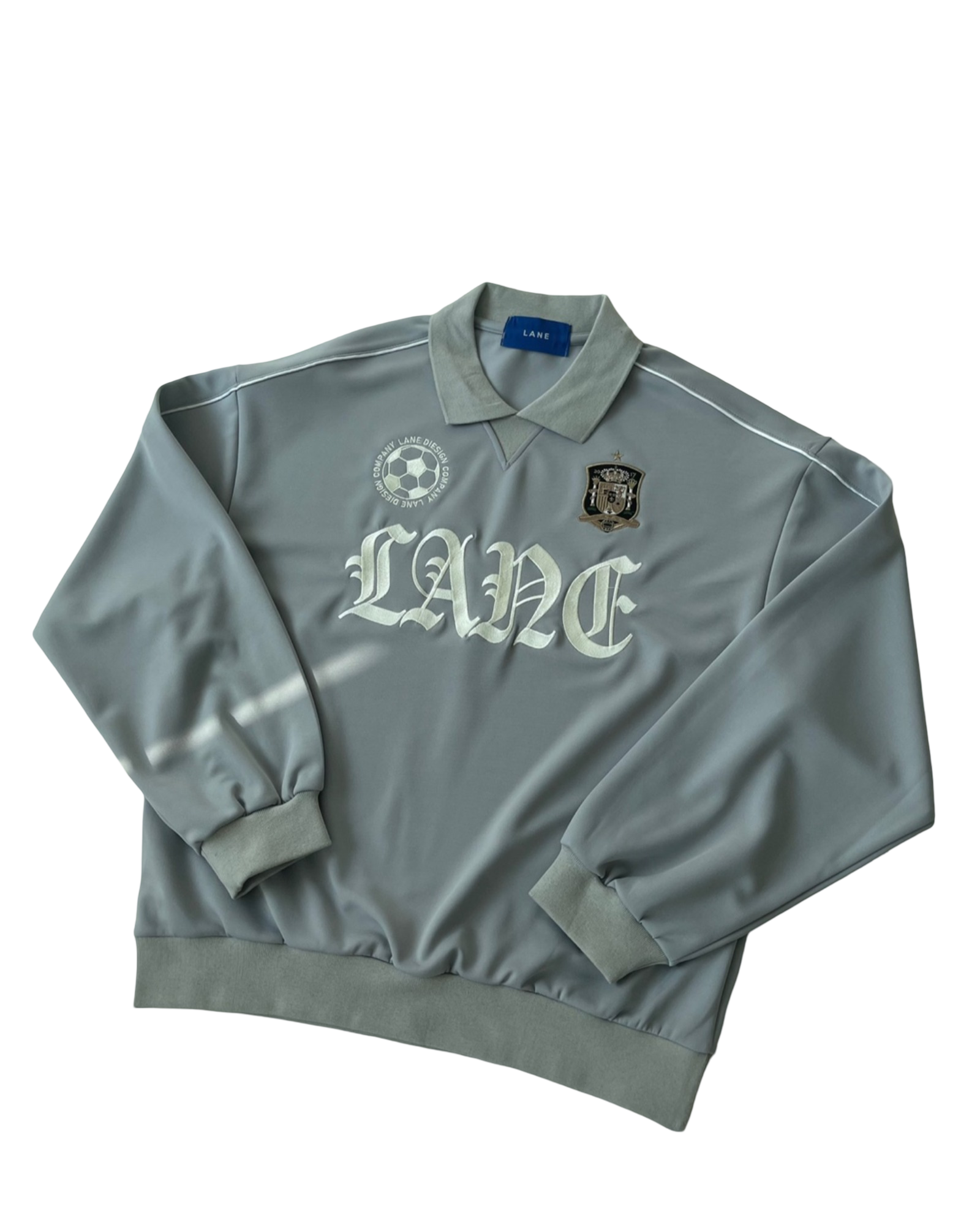 Lane Soccer Jersey  - Grey