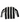 Unisex Paris Striped Sweater - Black